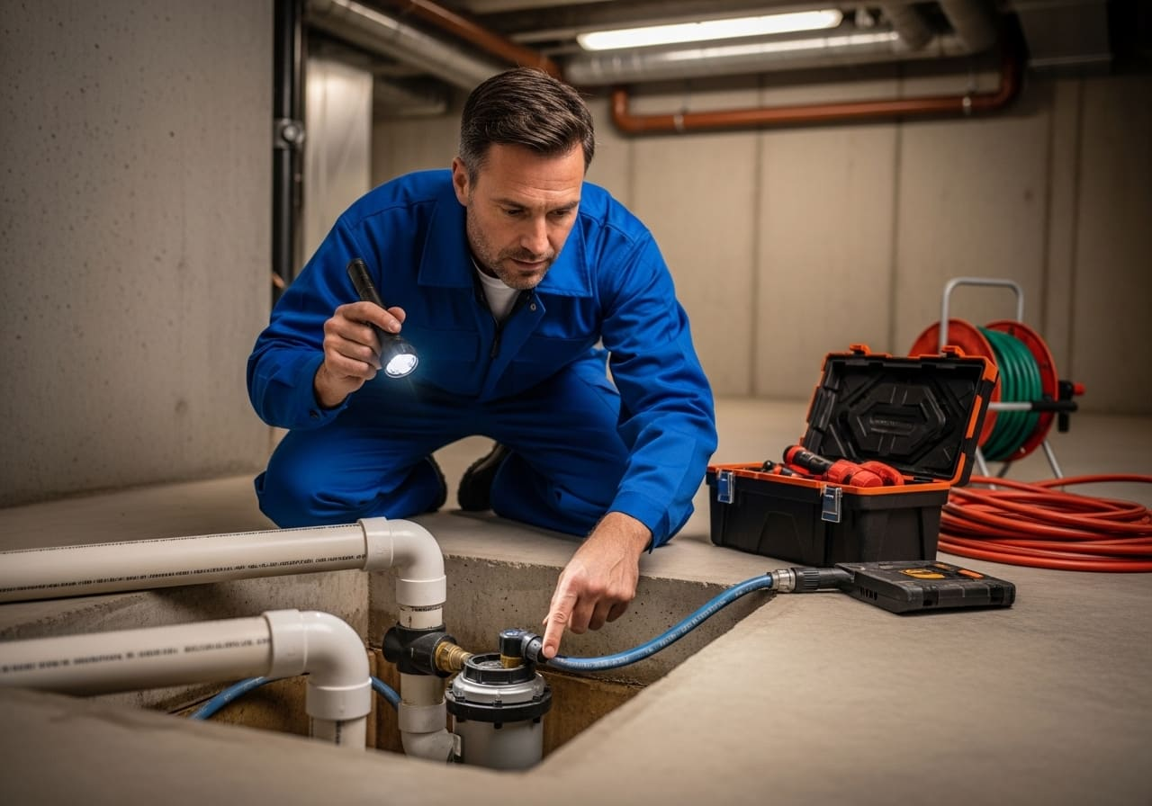 Sump Pump Installation & Repair in Hockley